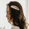 8 Pack Leaf Hair Side Combs for Women Girl, Bridal Metal Decorative Hair Comb Clips, Gold French Twist Hair Slide Comb for Wedding Hair Accessories