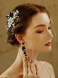 Denifery Black Crystal Silver Hair Comb Wedding Bridal Hair Accessories with Rhinestones Shiny Handmade Jewelry for Women Girls