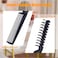 6PCS Travel Foldable Hair Comb, Anti-Static Brush Comb Portable Folding Comb, Double Headed Hair Brush Plastic Folding Comb for Men Women (Dark Sapphire Blue)