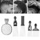 Afro Pick Combs Metal Hair Pick, Afro Comb Metal Pick Comb Afro Braid Pick Hairdressing,5pcs/set Afro African Hair Pick Comb Comb Set