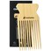 Bamboo Hair Pick by Combetter, Enhance Curl Definition &amp; Volume all Curly Hair, Eco-Friendly Afro Pick for Detangling &amp; Styling for Men, Women &amp; Kids
