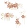 NUOBESTY 4pcs Bridal Hair Combs Bridal Rhinestone Hairpins for Brides Bridesmaid Wedding Hair Accessories
