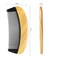 Onedor 100% Handmade Natural Green Sandalwood With Buffalo Horn Hair Combs - Anti-Static Sandalwood Scent Natural Hair Detangler Wooden Combs (Mini Oval Fine Tooth)