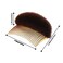 Hair Comb, 2Pcs 3.3inch Charming Bump It Up Volume Inserts Sponge Foam Hair Stick Bun Maker Tool, Hair Base Styling Accessories, Hair Increasing Tool (Brown, Nylon, Black, Beige)