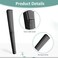 2 in 1 Barber Comb for Hair Stylist, 6 Pcs Carbon Fiber Taper Comb Loc Comb Hair Cutting Comb Wide and Fine Tooth Comb Heat Resistant Styling Comb Salon Hairdressing Comb for Men, Women, Hair Stylist