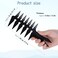 Hair Wide Tooth Comb, Double Sided Detangling Comb for Men's Hairstyling, Double Sided Comb for Men's Hairstyling, Men Oil Head Hair Comb for Salon or Hom