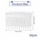 Plastic Hair Side Comb, 20 Pcs Clear Teeth Hair Combs Small Side Comb Thin Fine Hair Pins Mini Barrettes Transparent Headpiece French Twist Bun Accessories for Women Bridal Wedding Veil Decorative