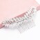 Leaf Hair Combs Bride Wedding Hair Accessories Silver Gold Leaves Headpiece for Goddess Daily Wear (A)