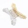 Leaf Hair Combs Bride Wedding Hair Accessories Silver Gold Leaves Headpiece for Goddess Daily Wear (A)