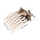 Minkissy 4pcs Vintage Hair Comb Bee Cartoon Animal Comb Headwear Hair Pin Hair Accessories For Wedding Banquet Party