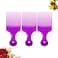 Lurrose 3pcs Hair Pick Comb Curly Hair Afro Comb Lift Detangle Hair Comb No Frizz Wide Tooth Comb Hair Styling Tool for Combing Detangling African American Hairstyles Purple
