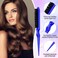 8 Pcs Hair Styling Set - Dual Edge Teasing Brush, Triple Teasing Comb, Rat Tail Comb, Grooming Clips for Women, Girls, Stylists (Blue)