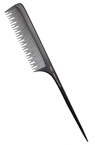 PERFEHAIR Teasing Comb for Fine Hair, Anti-static Long Bakelite Rat Tail Comb Tool for Back Combing, Root Teasing, Adding Volume