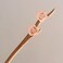 2 Pcs Hair Sticks for Buns,Wooden hair Chopsticks for Women-Handmade Peach Blossom,Hair Accessories (Pink green (2 Pcs))