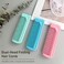 3pcs Hair Styling Tools Mini Portable Antistatic Folding Combs, Double Tooth Plastic Travel Combs for Women, Pink+Blue+Green