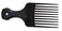 Medline Adult Hair Pick Combs, 5.125" x 2.25", Black, Ideal for Thick and Curly Hair, Pack of 144