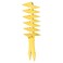 Men's Comb, Double Sided Wide Tooth Comb Stable Durable for Unique Hair Style for Hair Styling(Gold)