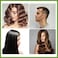 Detangling Hair Comb, Double Row Tooth Hair Comb Hairdressing Styling Tool for Curly Hair, Red, 7.87"x1.77" Beauty
