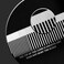 2 Pcs Metal Comb, Hair Styling Comb Fine Tooth Comb Stainless Steel Comb Set Professional Aluminum Hair Combs Anti-static Sparse Haircut Comb Beauty Tool (Silver)