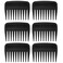 6 Pieces Palm Combs, Mini Brush, Wide Tooth Detangling Combs, Pocket Travel Combs for Men Women Curly hair