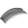 12 Pcs Black Plastic Side Hair Combs with 24 Teeth Hair Comb Clip DIY Hair Accessories for Women and Girls