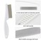 4 Pcs Dandruff Comb,Stainless Steel Fine Tooth Comb Professional Dandruff Combs Grooming Tool for Kids and Adults