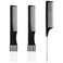3Pcs Teasing Comb for Women, Hair Combs with Metal Pick Combs and Fine Tooth Rat Tail Parting Combs Salon Teasing Back Combs with Stainless Steel Lift for Women Hair Styling