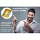 Boao 2 Pieces Metal Hair Combs for Women Men Beard Mustache Comb Lice Wallet Fine Cutting Teasing Barber Stainless Steel Hair Styling Dandruff Remove Dreadlock(Gold)