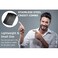 Boao 2 Pieces Metal Hair Combs for Women Men Beard Mustache Comb Lice Wallet Fine Cutting Teasing Barber Stainless Steel Hair Styling Dandruff Remove Dreadlock(Black)