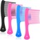 4 Pieces Wide Tooth Combs, Hair Detangling Jumbo Rake Comb for Thick Long Curly Hair, Mixed Colors