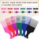 Zhehao 120 Pcs Plastic Wide Tooth Combs for Afro, Curly, Thick, Long or Wet Hair - Salon Supplies for Women and Men (Colorful)