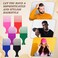 Zhehao 120 Pcs Plastic Wide Tooth Combs for Afro, Curly, Thick, Long or Wet Hair - Salon Supplies for Women and Men (Colorful)