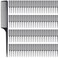 Yaomiao 300 Pcs Rat Tail Comb Bulk Hair Styling Comb Root Teasing Comb Fine Tooth Parting Combs for Braiding Hair Plastic Black Comb for Men and Women Home Salon Barber Shop Supplies