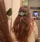 Wedding Bridal Comb Camellia Hair Comb Ranunculus Green leaf Floral Clip Headpiece 2030