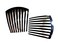 FRENCH TWIST HAIR COMB 9 THOOTH IT DELUXE 2 PCS.