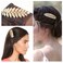 Boho Hair Comb Greek Goddess Hair Comb Clip Leaf Hair Piece Gold Wedding Headpieces Bride Side Comb Decorative Wedding Hair Accessories for Bride and and Bridesmaids