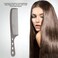 Hair Combs Anti Static Styling Comb Hairdressing Combs Aluminum Dressing Comb For Hair Styling Anti static Comb Beauty Tools (Bright black 01)