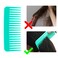 Wide Tooth Comb, Large Hair Detangling Comb, Shower Comb, 2PCS Wide Tooth Comb Detangler, Wide Tooth Comb No Handle, Wide Tooth Comb for Curly Hair, Hair Combs for Curly Wet Dry Thick Hair, Pink, Cyan