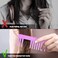 Patelai Large Hair Detangling Comb, Wide Tooth for Curly, Wet Dry Hair, No Handle Detangler Styling Shampoo Comb(Cyan, Purple)