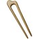 Beavorty 5pcs French Hair Pins Wood U Shaped Hairpins Hair Fork Sticks 2 Prong Updo Chignon Pins for Women Girls Buns Hair Accessories