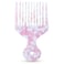 Hair Pick for Women Wide Tooth Afro Picks for Curly Hairstyling Long Tooth Comb Pink Comb Acetate Afro Hair Detangling Comb Plastic Pick Comb for Women, Pink