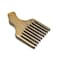 Hair/Beard Pick/Wide Tooth Comb &ndash; Made Of One Whole Piece Of Natural Green Sandal Wood With Fantastic Handle (M049)