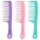HYOUJIN 3pc Large Wide Tooth Comb Detangler Detangling Hair Brush,Paddle Hair Comb,Care Handgrip Comb-Best Styling Comb for Curly,Wet,Long Hair