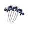 1PCS Bride Wedding Hair Comb Navy Blue exquisite Rhinestone Bridal Hair Comb Pearl Wedding Hair Accessoriesfor Women and Girls