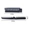 2pcs Folding Combs, Portable Plastic Travel Pocket Double-headed Comb, Suitable for Women, Girls, Men, Suitable for Thick and Thin Hair