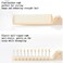 2pcs Folding Combs, Portable Plastic Travel Pocket Double-headed Comb, Suitable for Women, Girls, Men, Suitable for Thick and Thin Hair