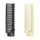 2pcs Folding Combs, Portable Plastic Travel Pocket Double-headed Comb, Suitable for Women, Girls, Men, Suitable for Thick and Thin Hair