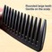 Hipifans 6 colors Large Wide Tooth Hair Comb for Curly Hair - 6Pcs/Set Premium Detangling for Wet, Curly, Thick Hair, Professional Shower Brush Styling Tool for Long Hair