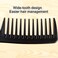 Hipifans 6 colors Large Wide Tooth Hair Comb for Curly Hair - 6Pcs/Set Premium Detangling for Wet, Curly, Thick Hair, Professional Shower Brush Styling Tool for Long Hair