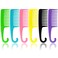 Hipifans 6 colors Large Wide Tooth Hair Comb for Curly Hair - 6Pcs/Set Premium Detangling for Wet, Curly, Thick Hair, Professional Shower Brush Styling Tool for Long Hair